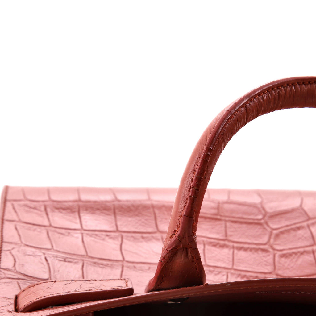 Sac de Jour NM Bag Crocodile Embossed Leather Nano