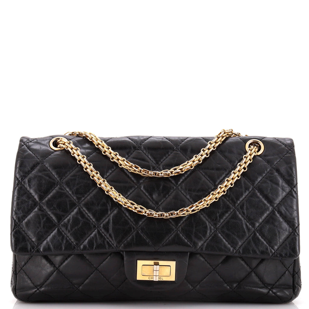 Reissue 2.55 Flap Bag Quilted Aged Calfskin 227