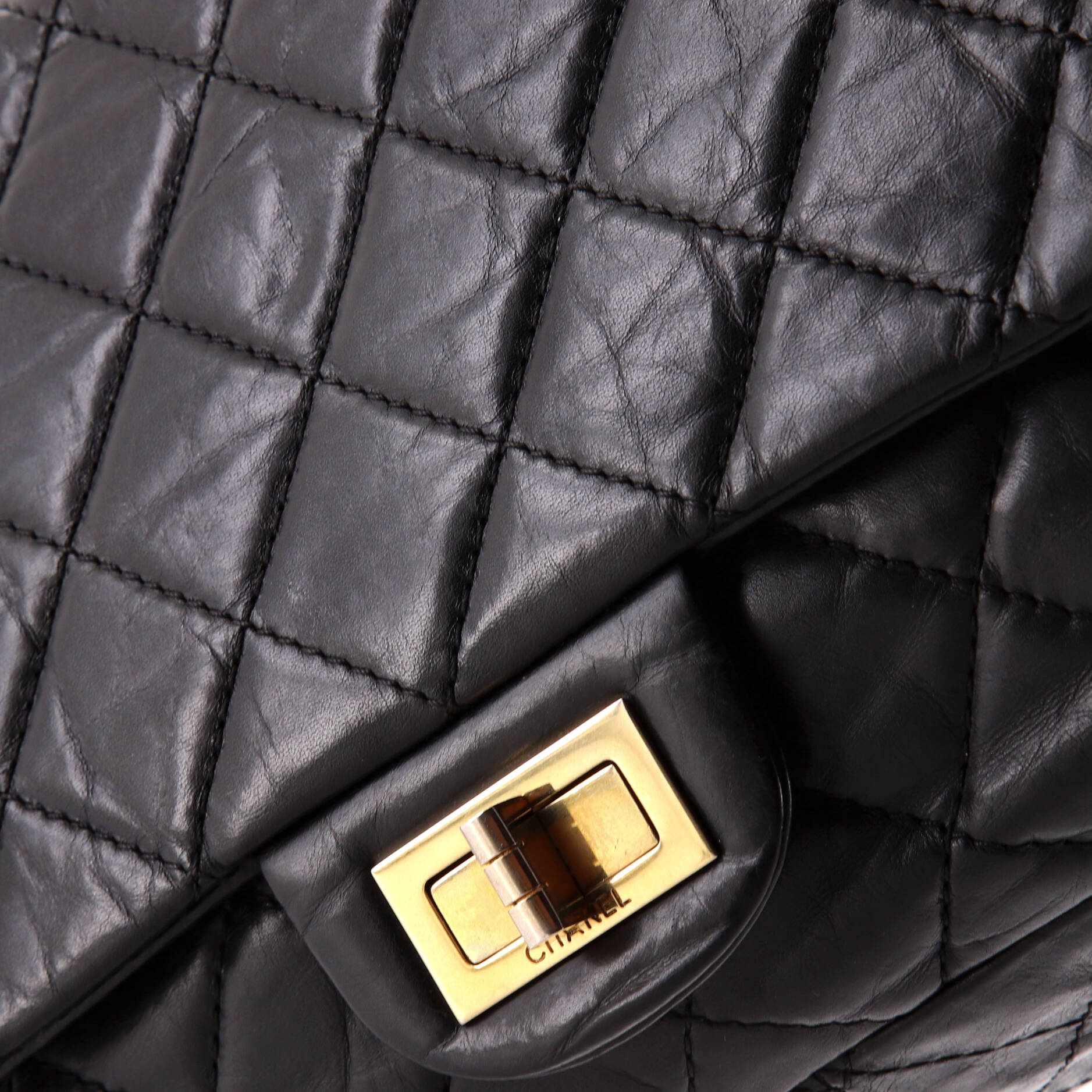 Reissue 2.55 Flap Bag Quilted Aged Calfskin 227