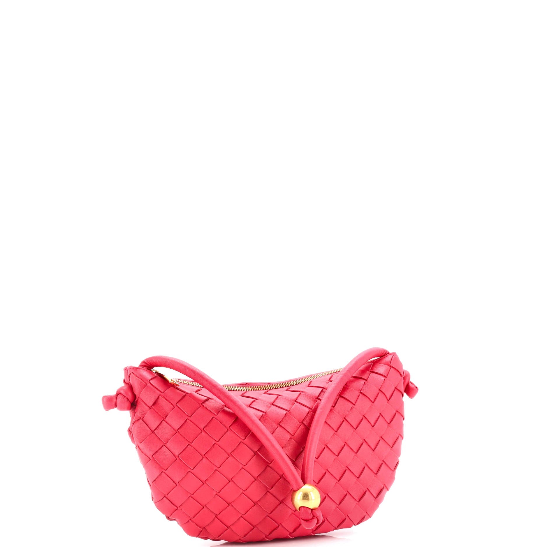 Turn Pouch Intrecciato Nappa Small