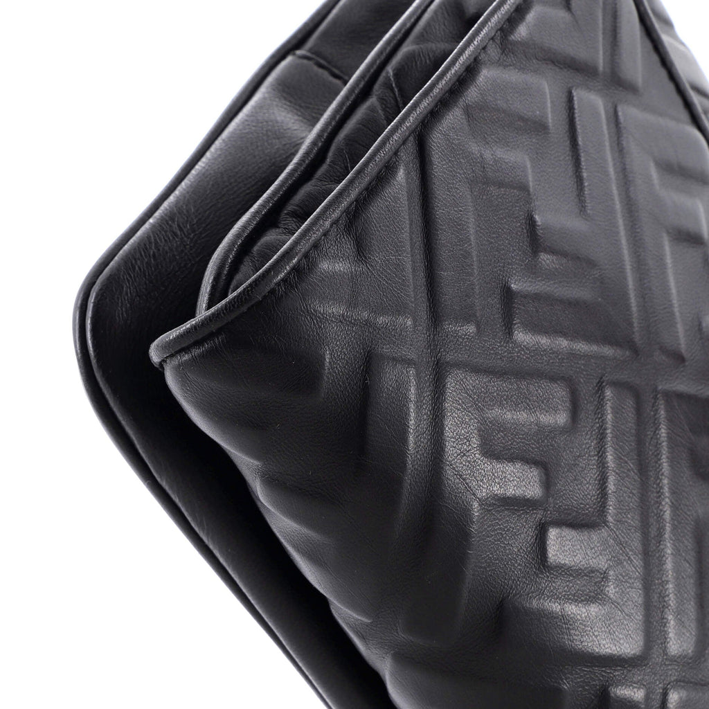 Upside Down Bag Zucca Embossed Leather