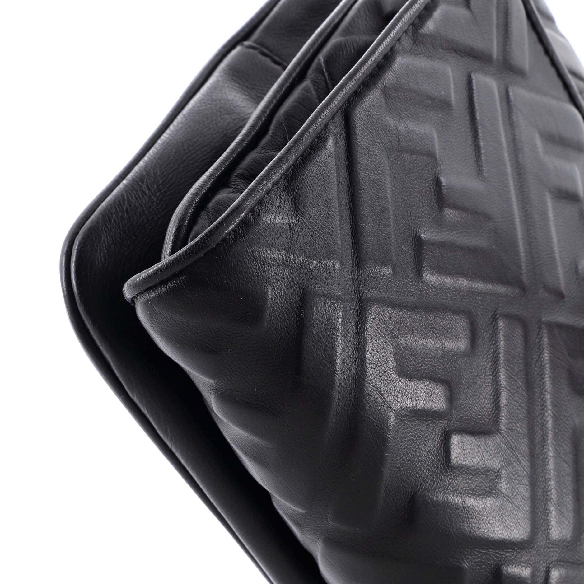 Upside Down Bag Zucca Embossed Leather