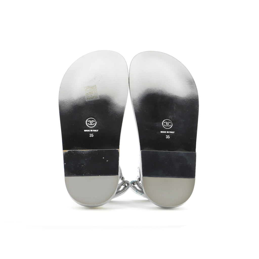 Women's Velcro Dad Sandals Printed Laminated Leather