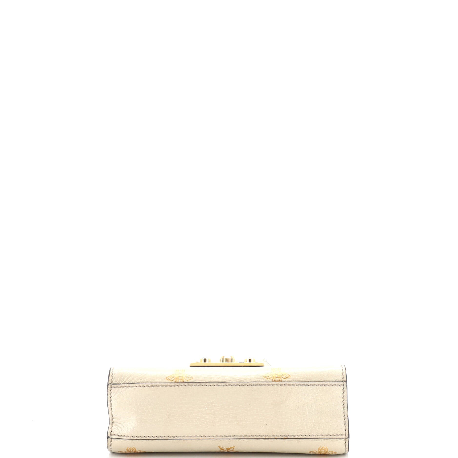Padlock Shoulder Bag Printed Leather Small
