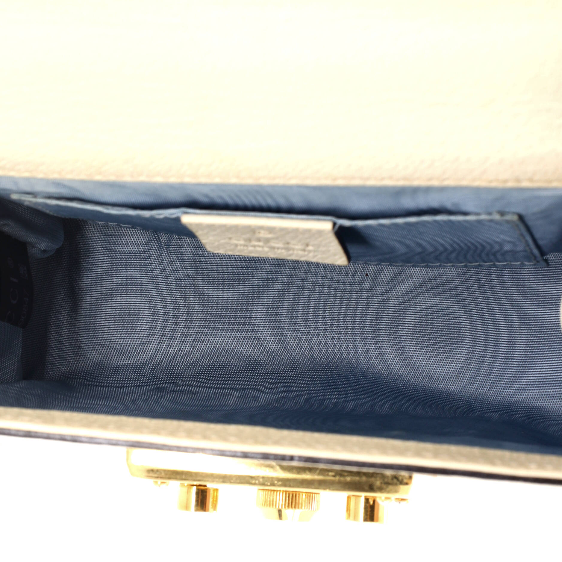 Padlock Shoulder Bag Printed Leather Small