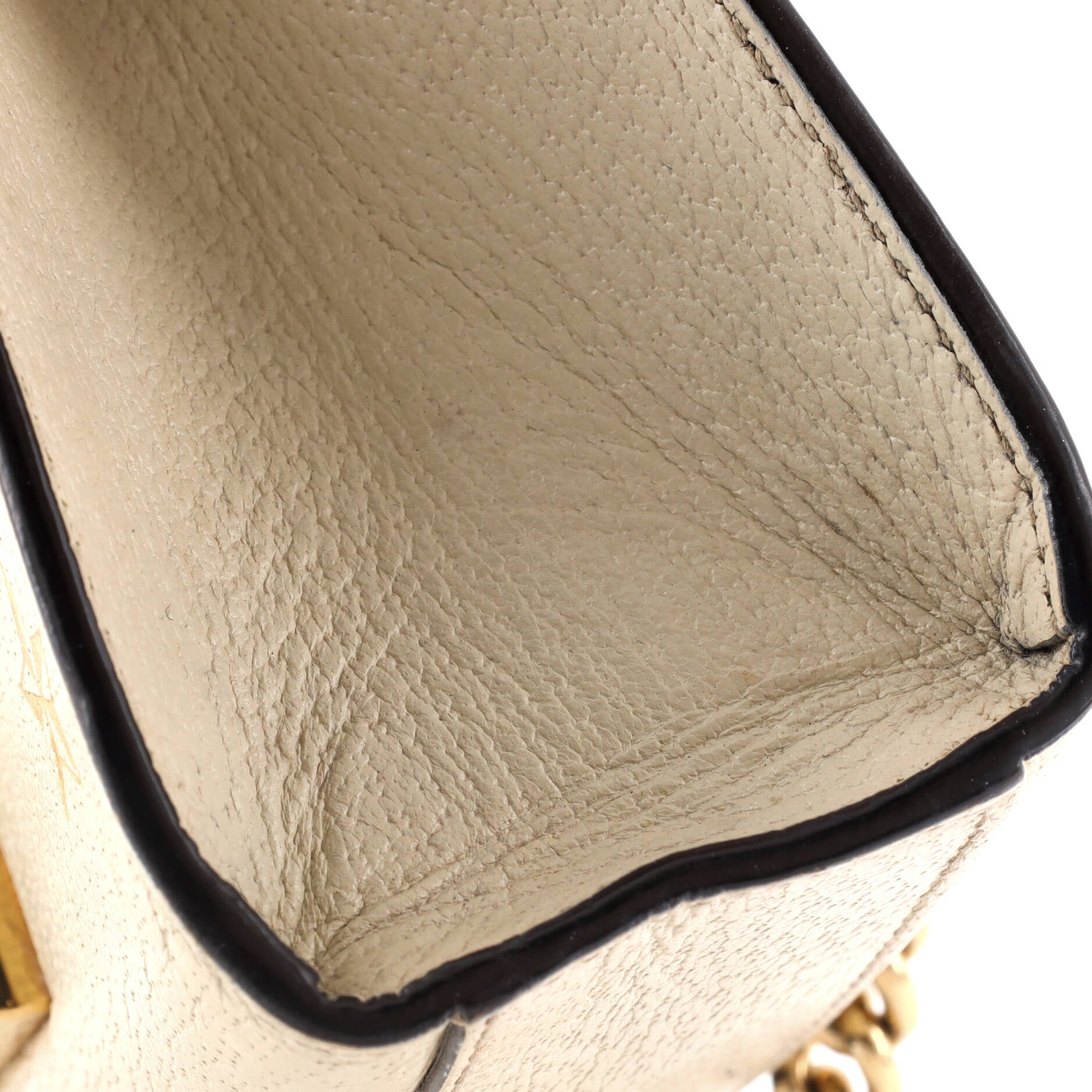 Padlock Shoulder Bag Printed Leather Small