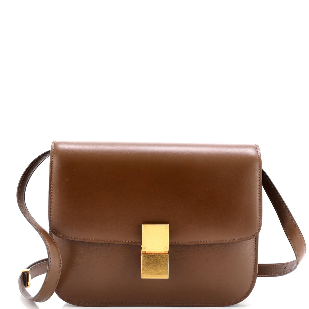 Classic Box Bag Smooth Leather Medium