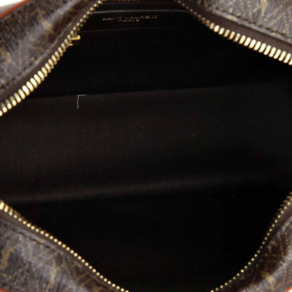Le Monogramme Camera Bag Monogram All Over Coated Canvas and Leather Small