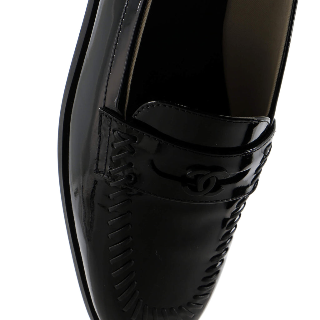 Women's CC Loafers Stitched Patent