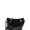 Gabrielle Hobo Shearling and Leather Small