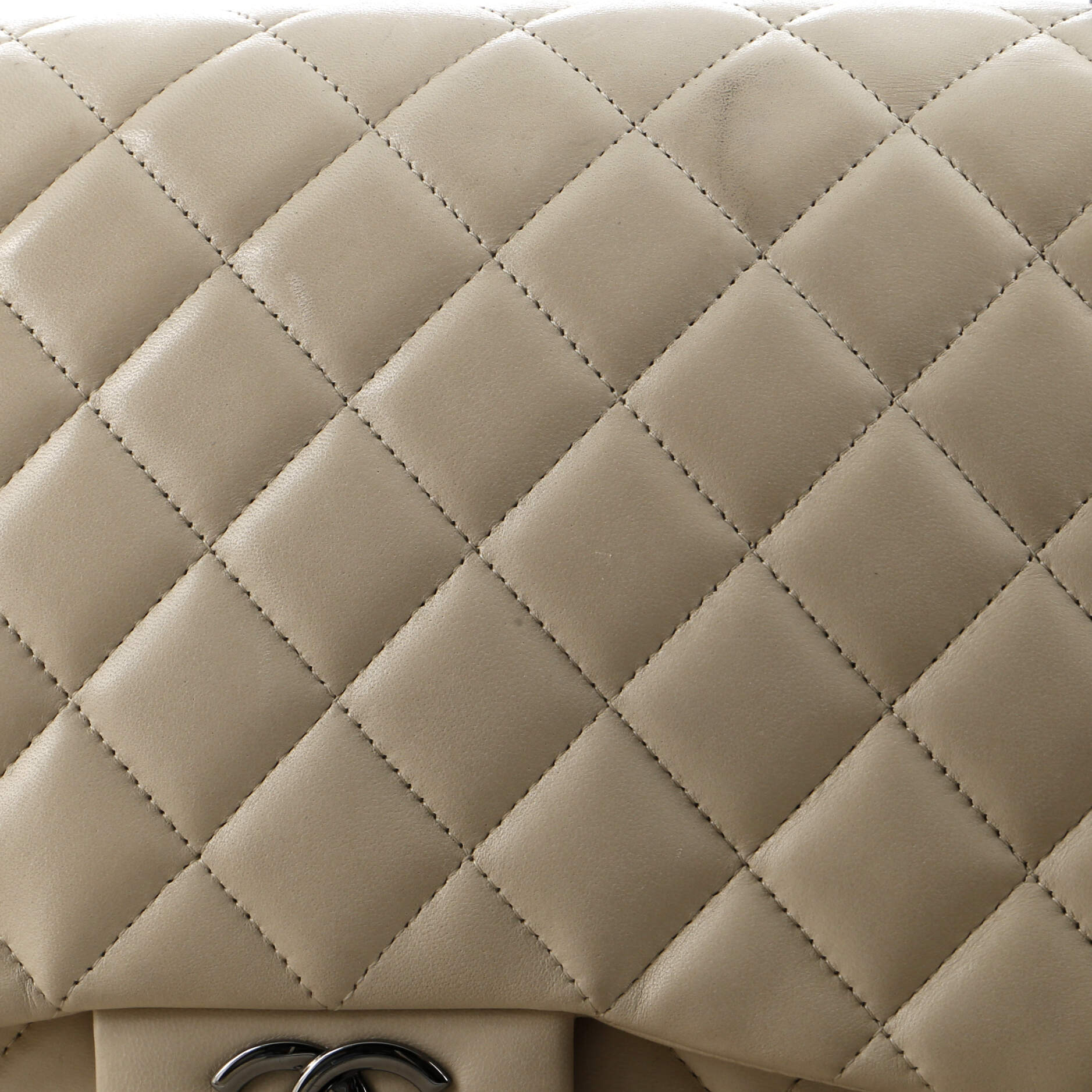 Classic Single Flap Bag Quilted Lambskin Jumbo