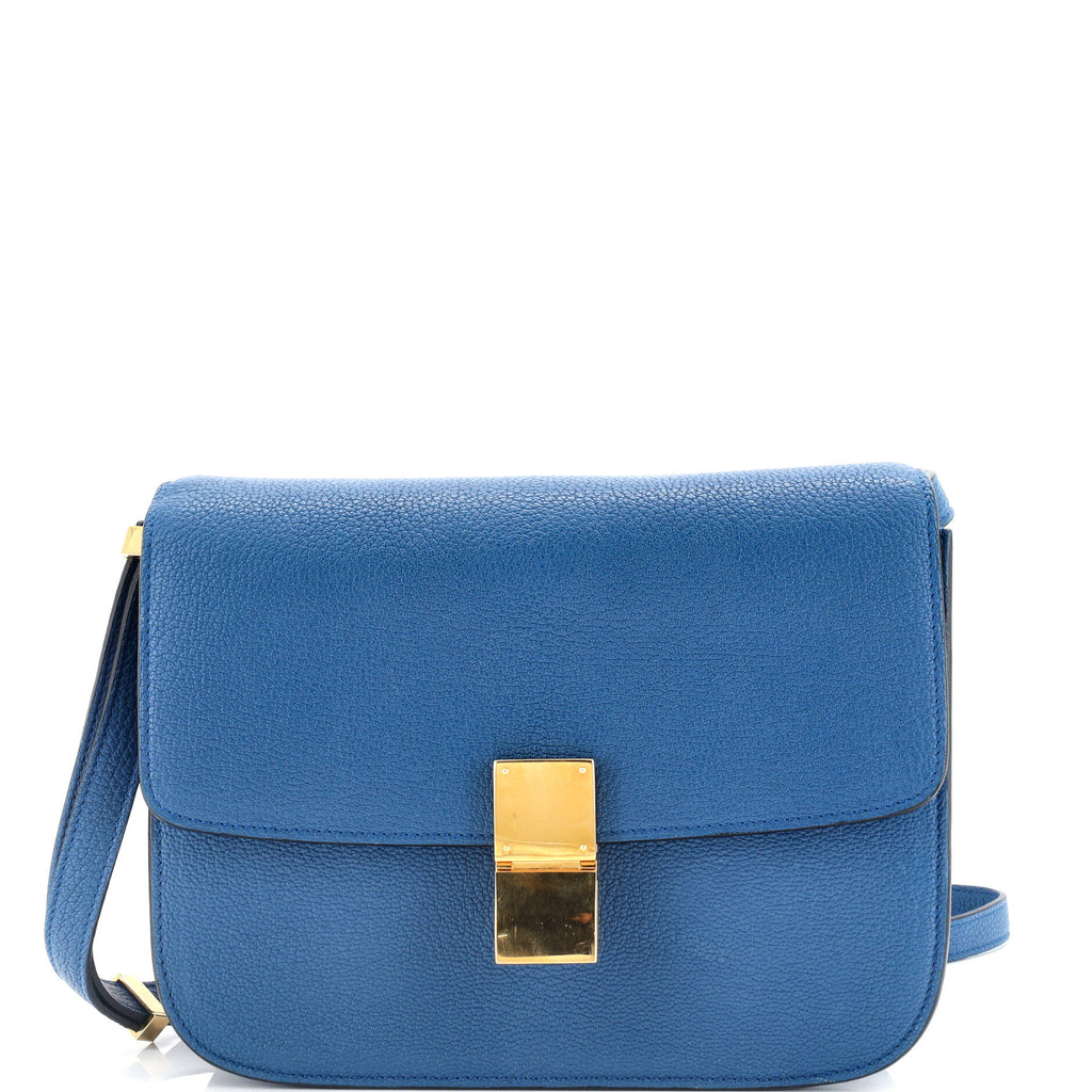 Classic Box Bag Grainy Leather Medium