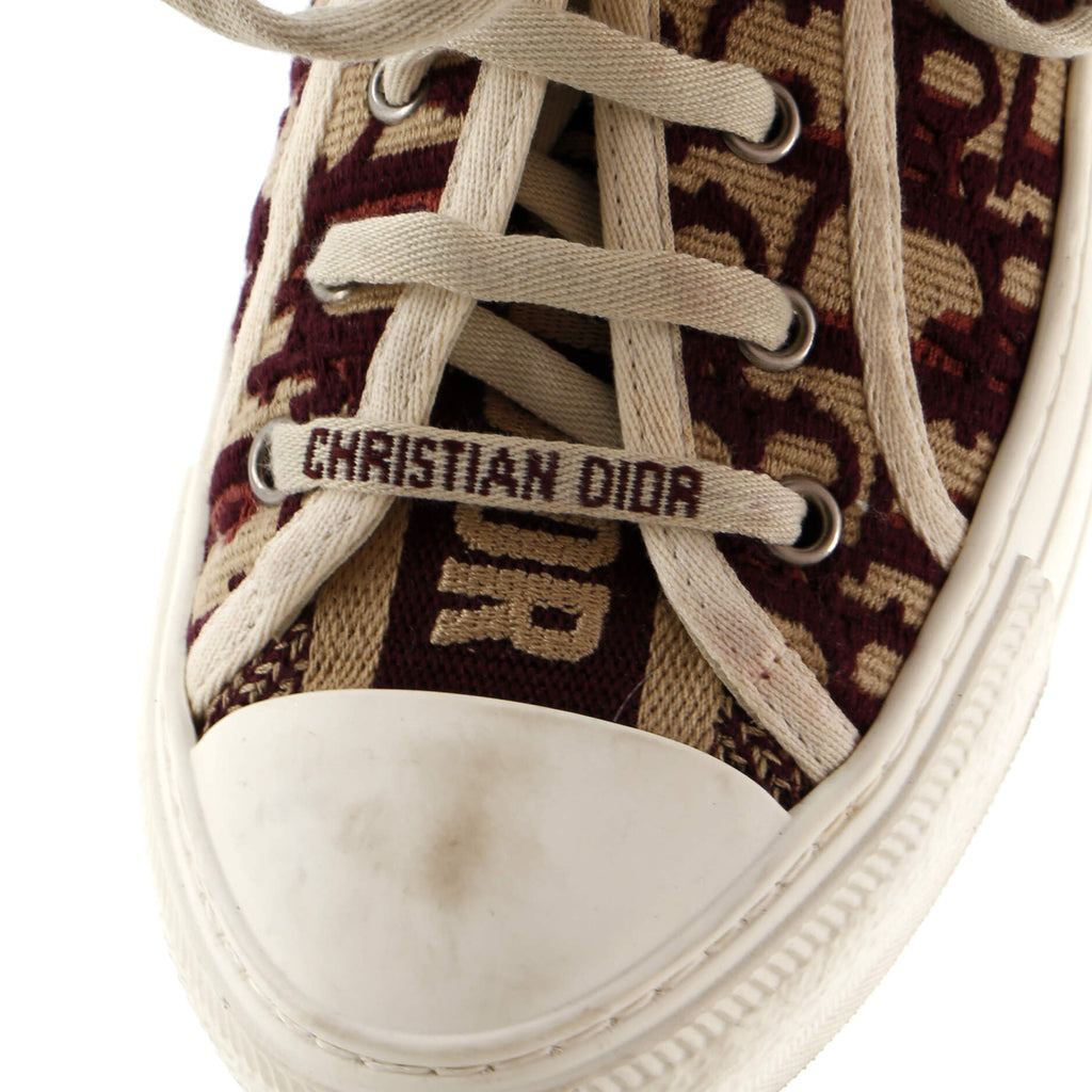 Women's Walk'N'Dior Sneakers Oblique Canvas