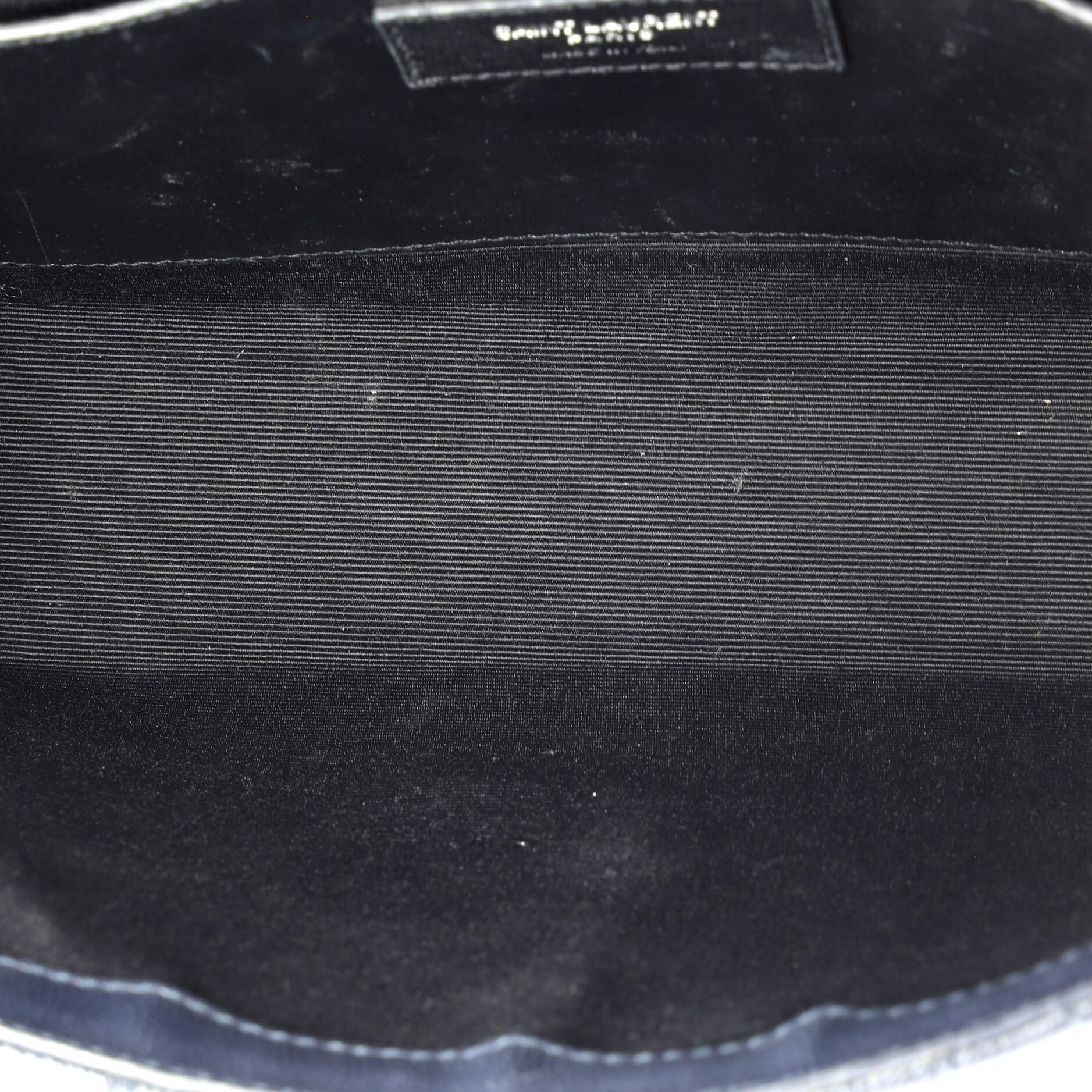 Classic Monogram Envelope Satchel Mixed Matelasse Leather Medium