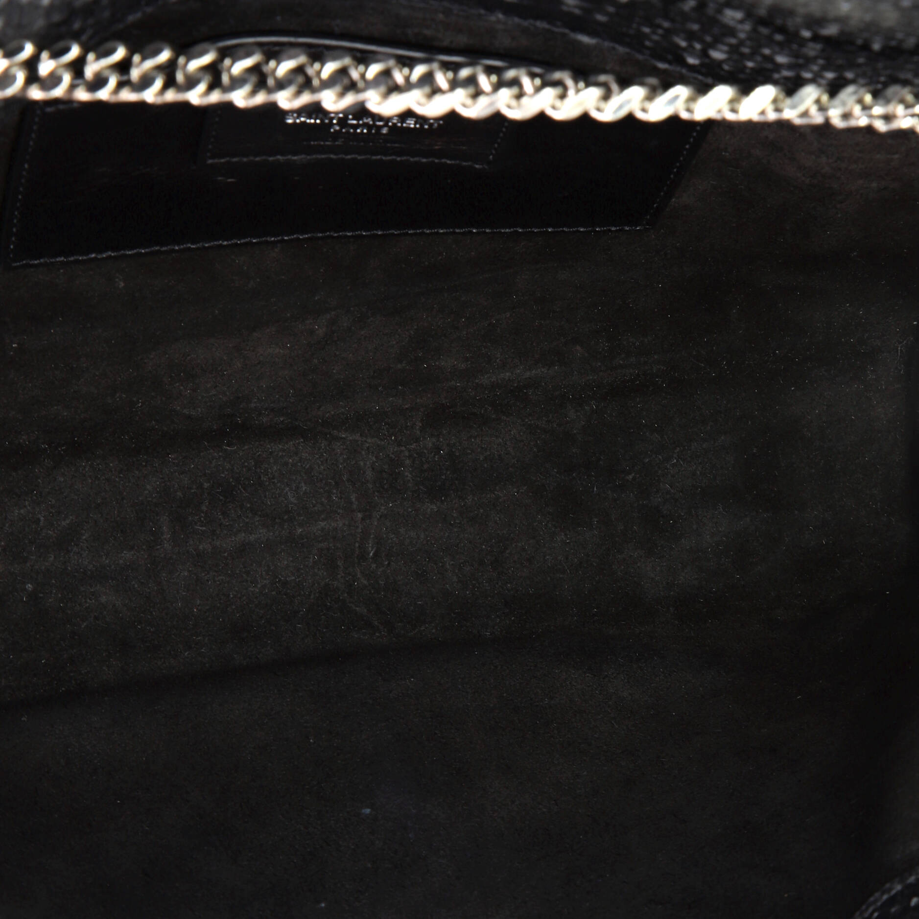 Classic Monogram Tassel Crossbody Bag Python Embossed Leather Medium