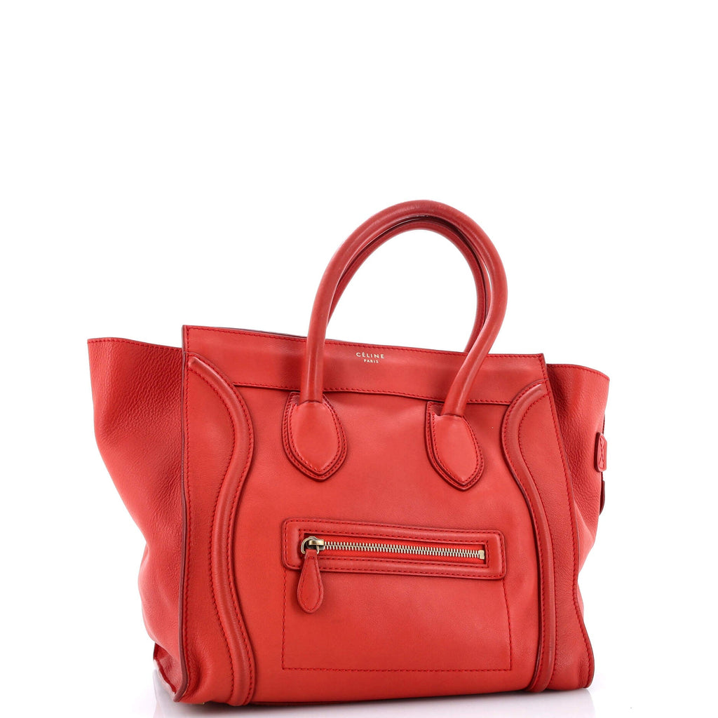Luggage Bag Smooth Leather Mini