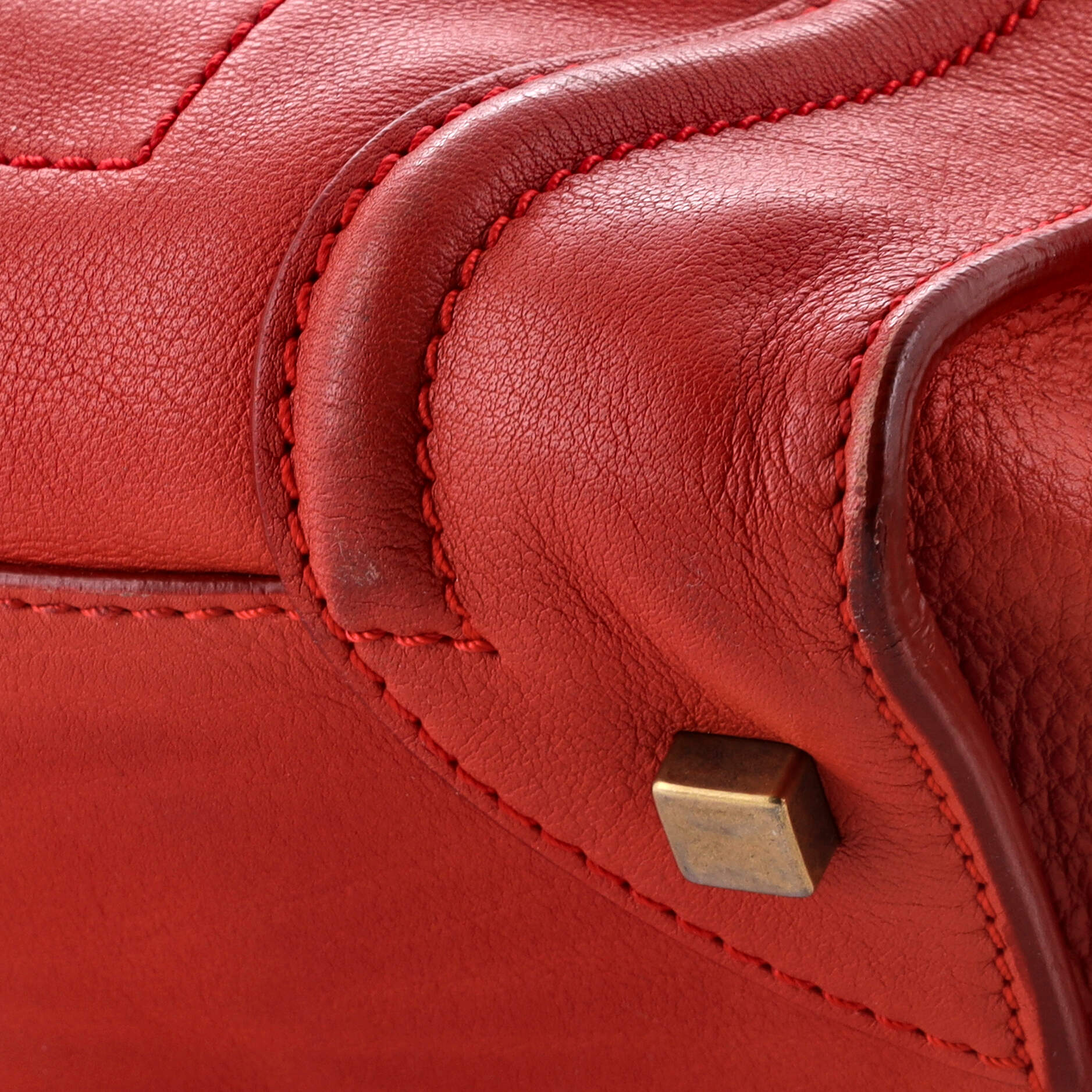Luggage Bag Smooth Leather Mini