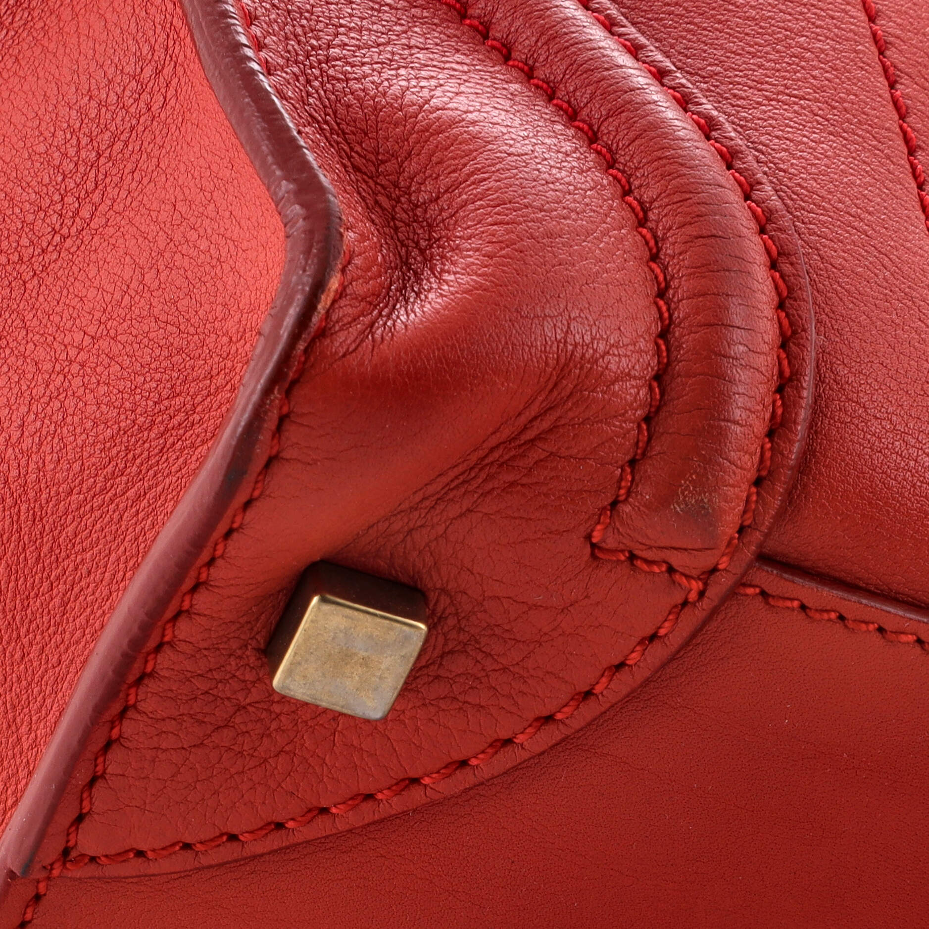 Luggage Bag Smooth Leather Mini