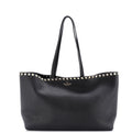 Rockstud Shopping Tote Leather Medium