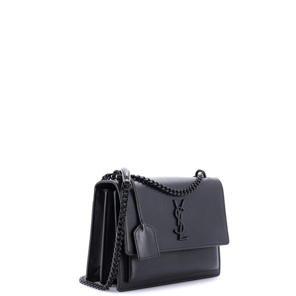 Sunset Crossbody Bag Leather Medium