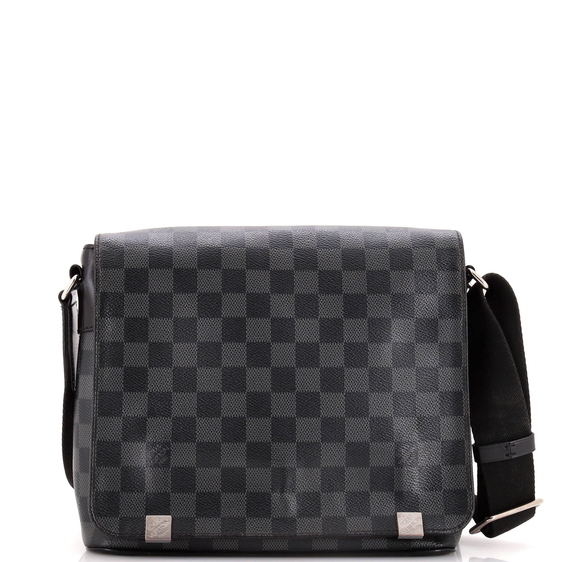 District NM Messenger Bag Damier Graphite PM