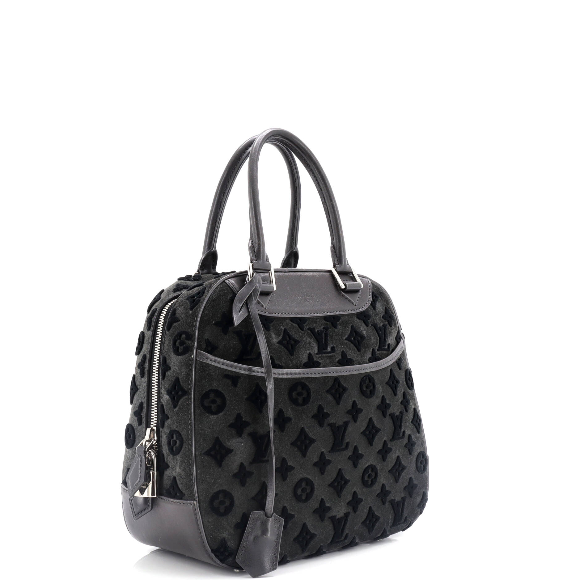Deauville Cube Bag Monogram Tuffetage Canvas