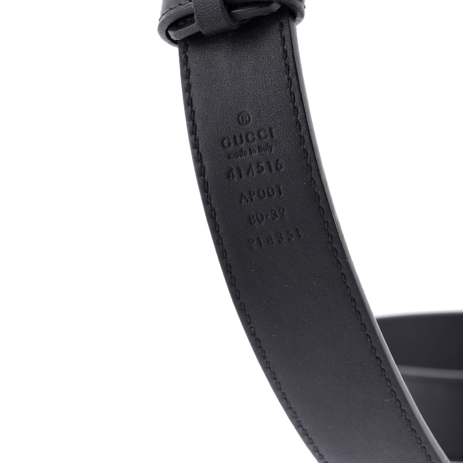 GG Marmont Belt Leather Medium 80