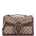 Dionysus Top Handle Chain Bag GG Coated Canvas Small