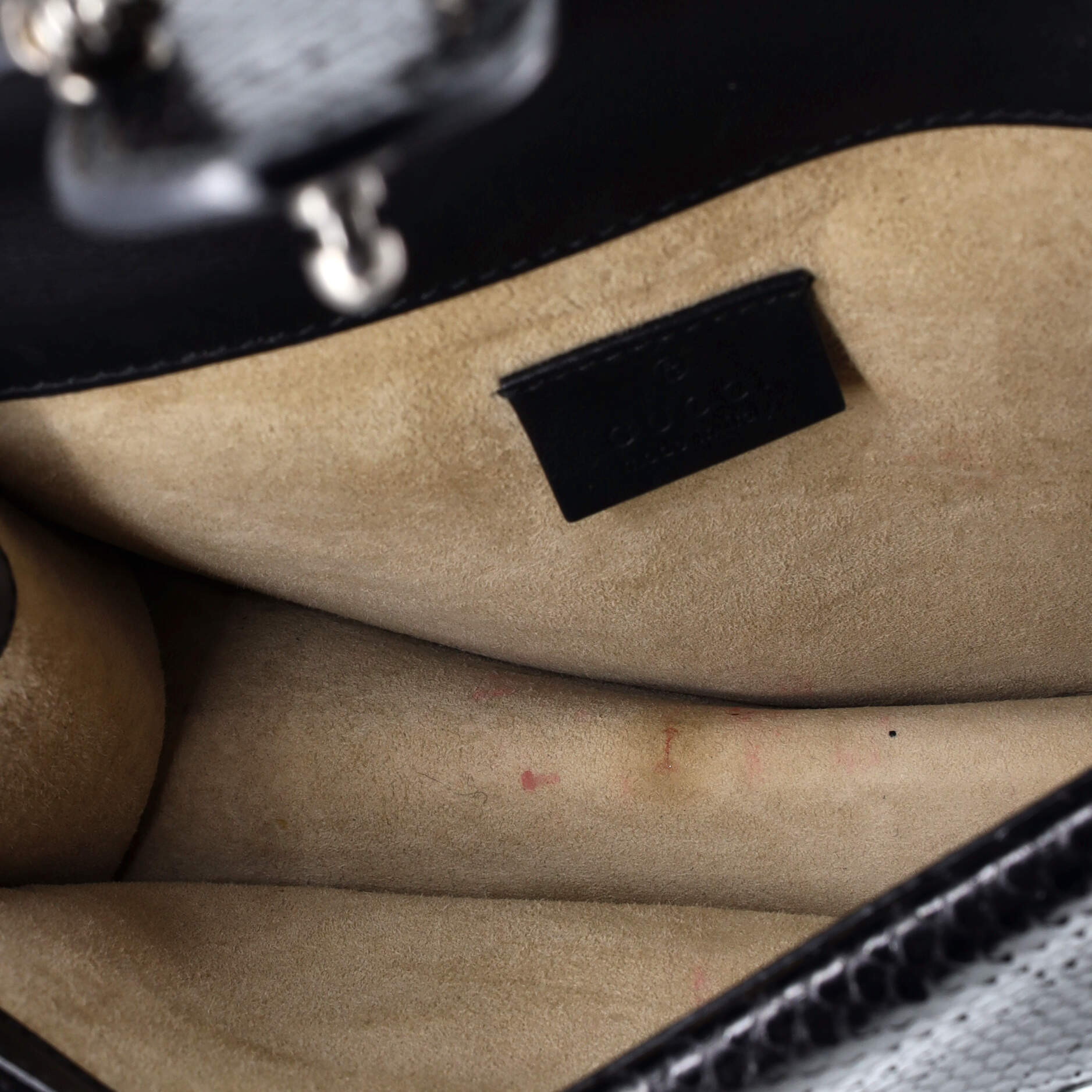 Dionysus Bag Python with Embellished Detail Mini