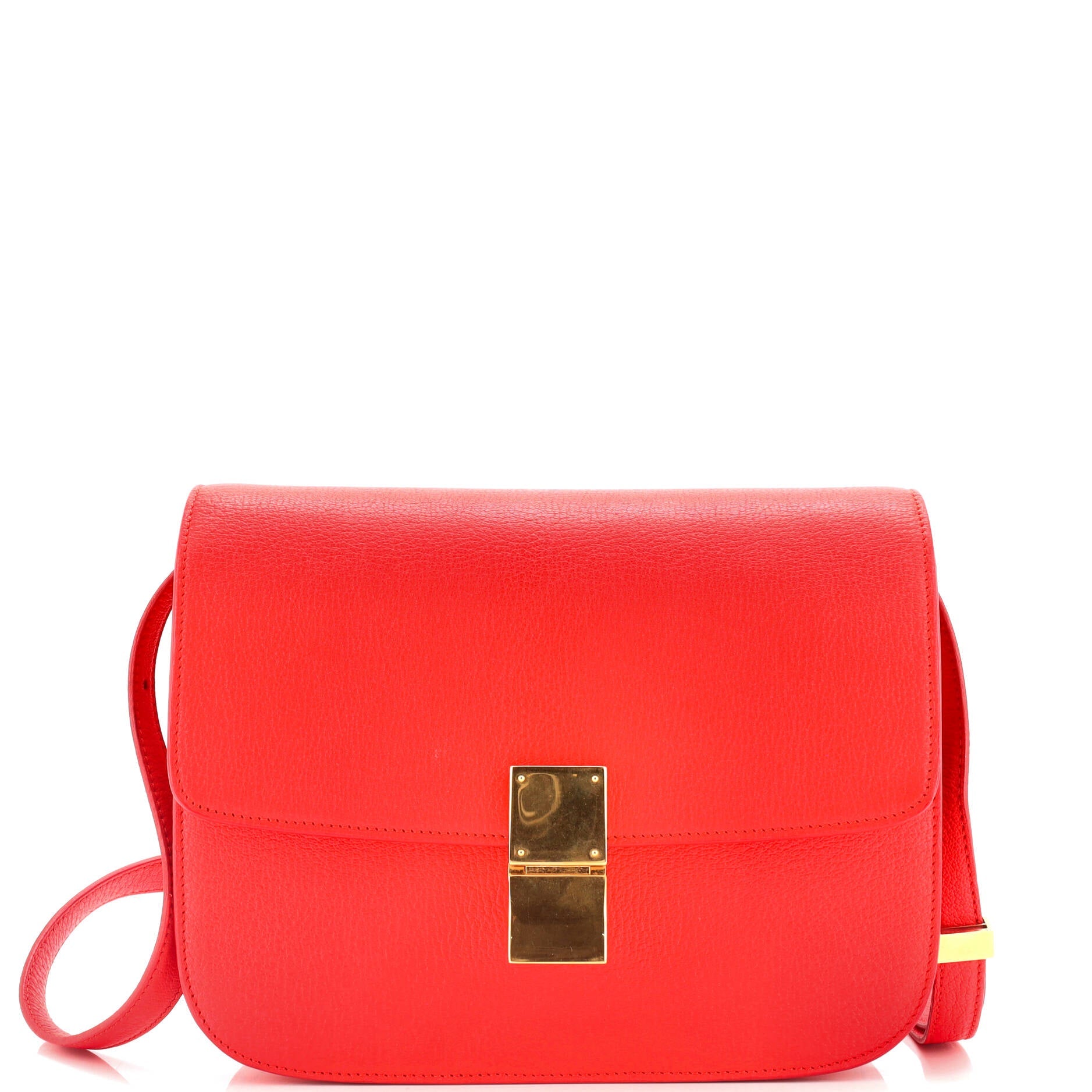 Classic Box Bag Grainy Leather Medium