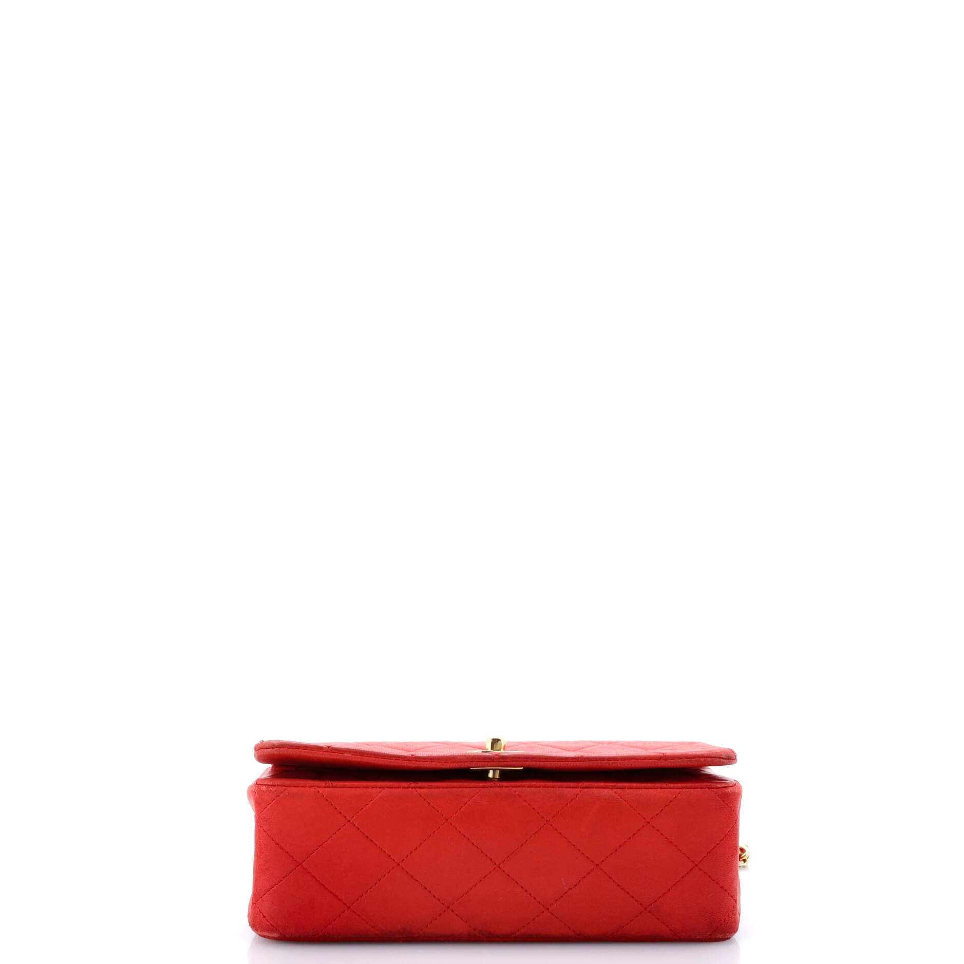 Vintage Full Flap Bag Quilted Lambskin Mini