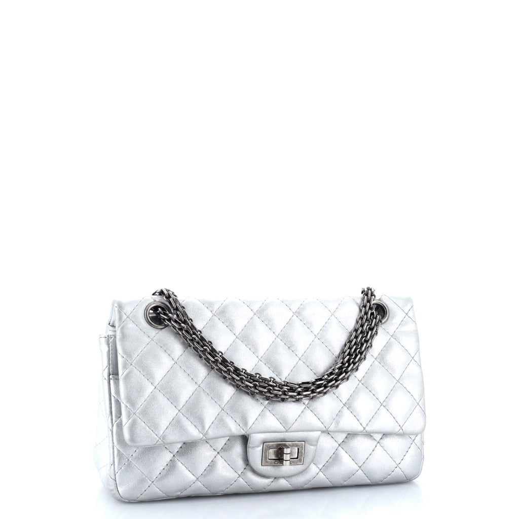 Reissue 2.55 Flap Bag Quilted Metallic Calfskin 225