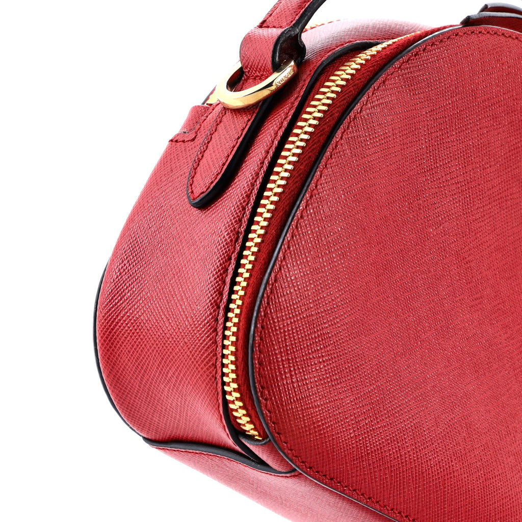 Odette Top Handle Bag Saffiano Leather Small