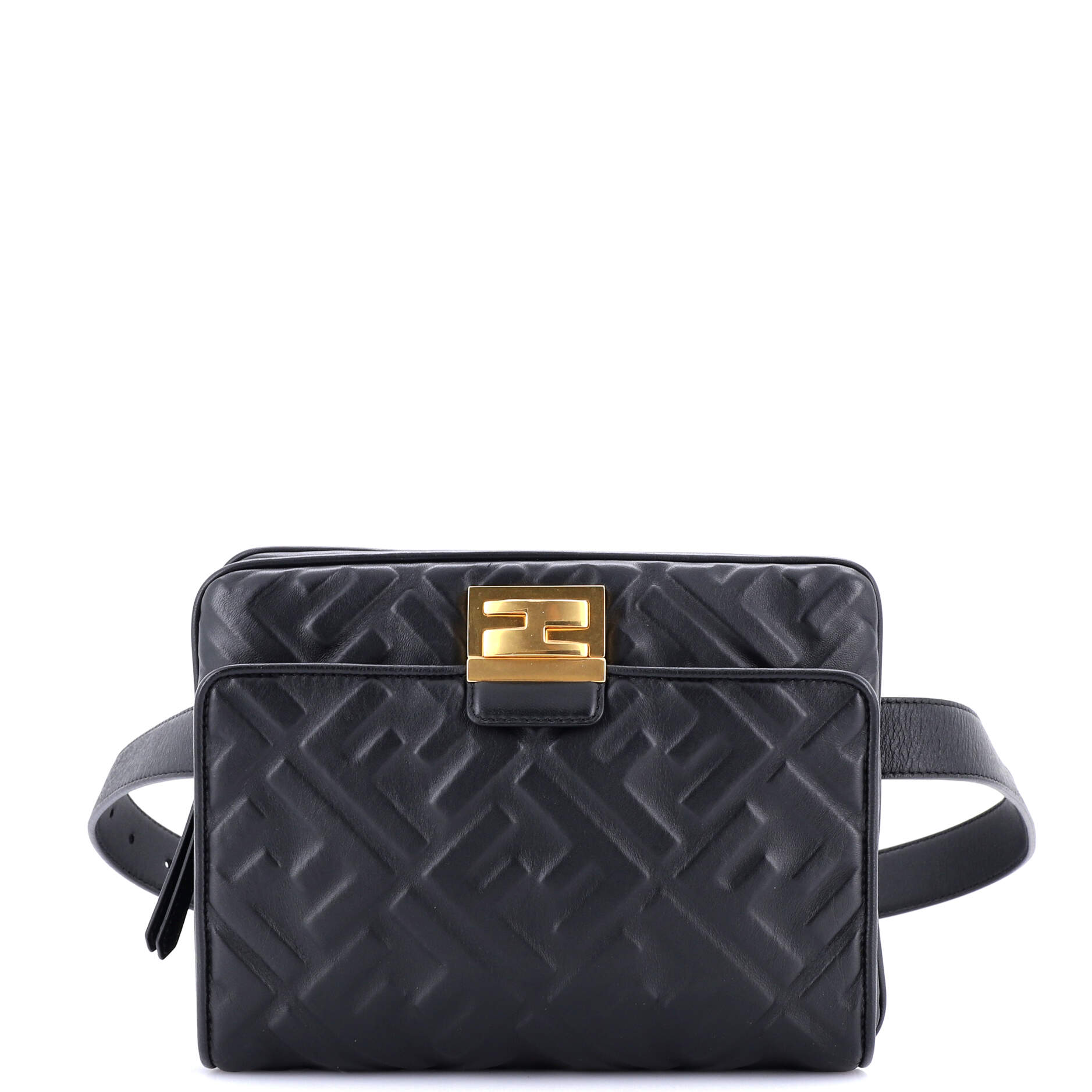 Upside Down Bag Zucca Embossed Leather