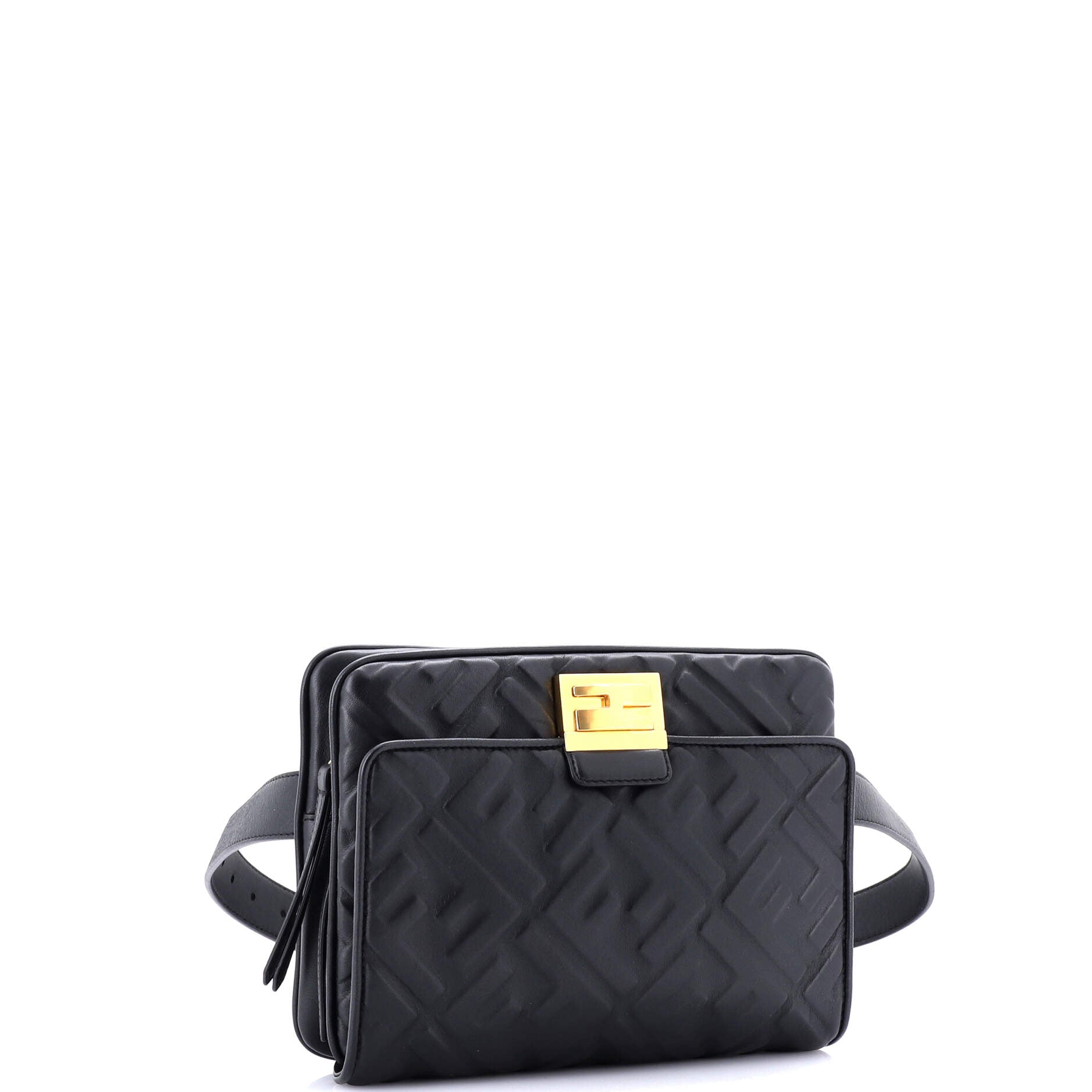 Upside Down Bag Zucca Embossed Leather