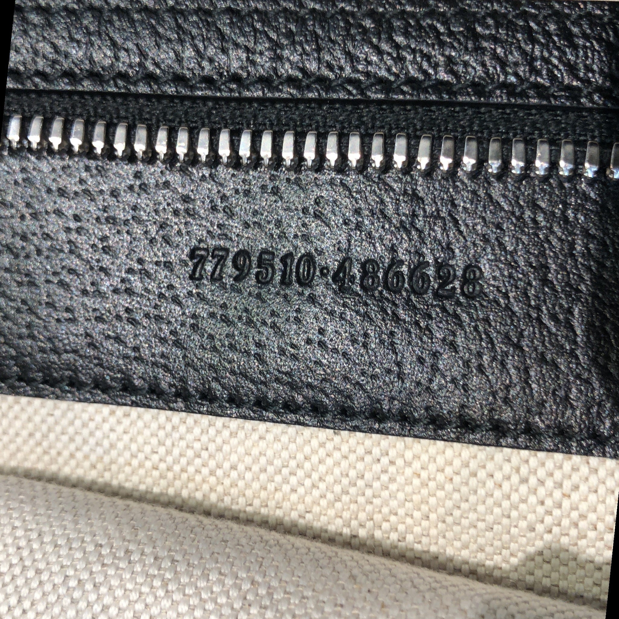 Logo Embossed Open Tote Canvas