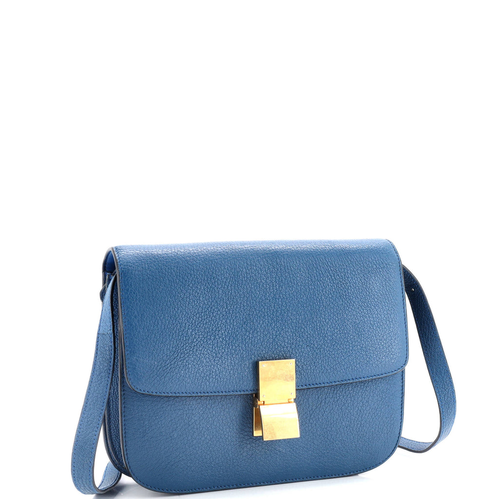 Classic Box Bag Grainy Leather Medium
