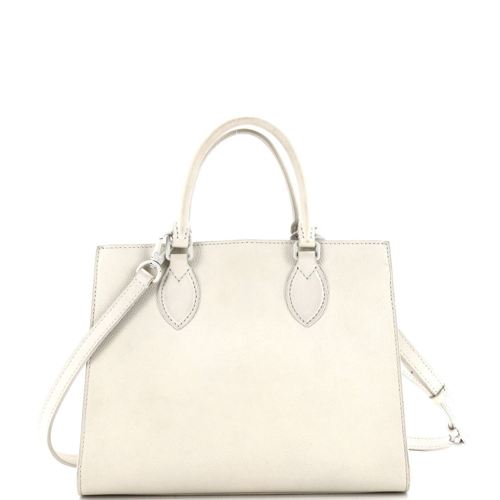 Lockme Monochrome Tote Leather PM
