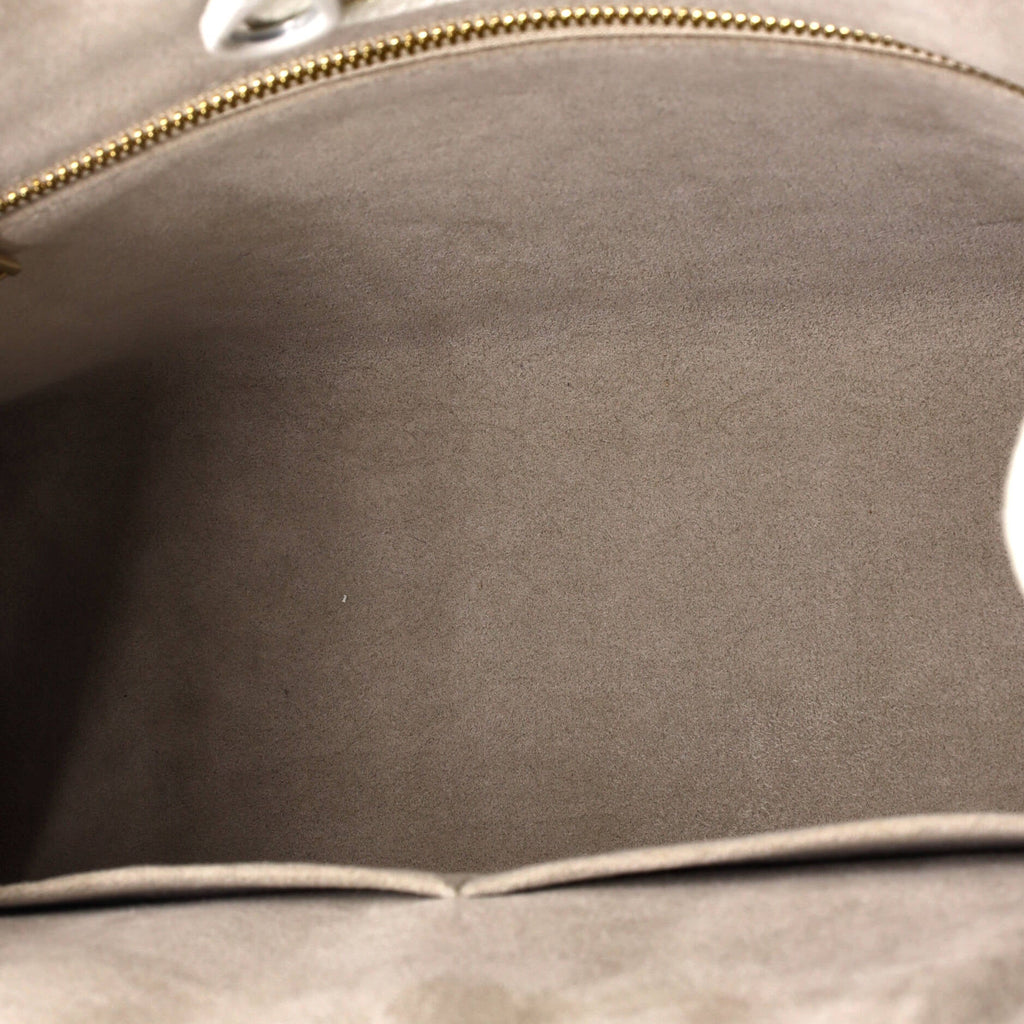 Lockme Monochrome Tote Leather PM