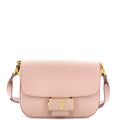 Embleme Flap Bag Saffiano Leather Small