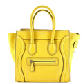 Luggage Bag Grainy Leather Micro