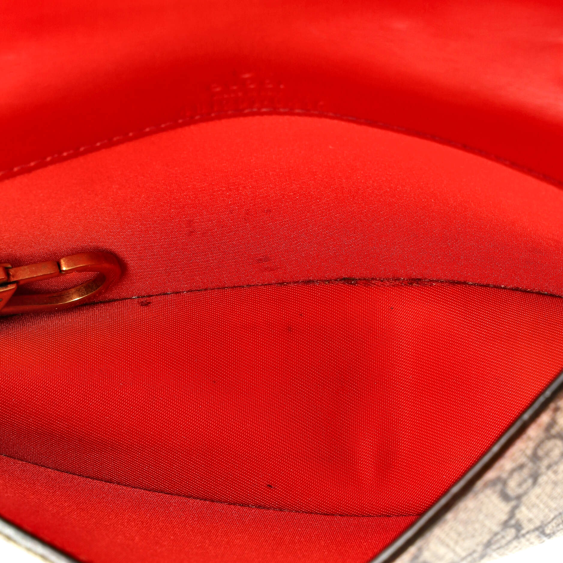 Cherries Wallet on Chain GG Coated Canvas Mini