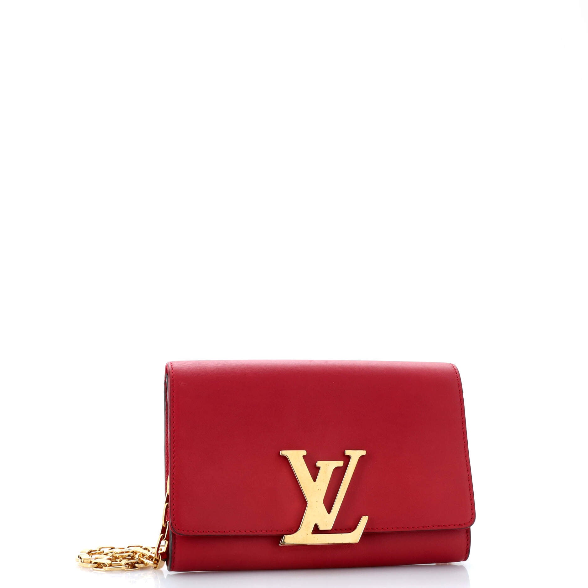Chain Louise Clutch Leather MM