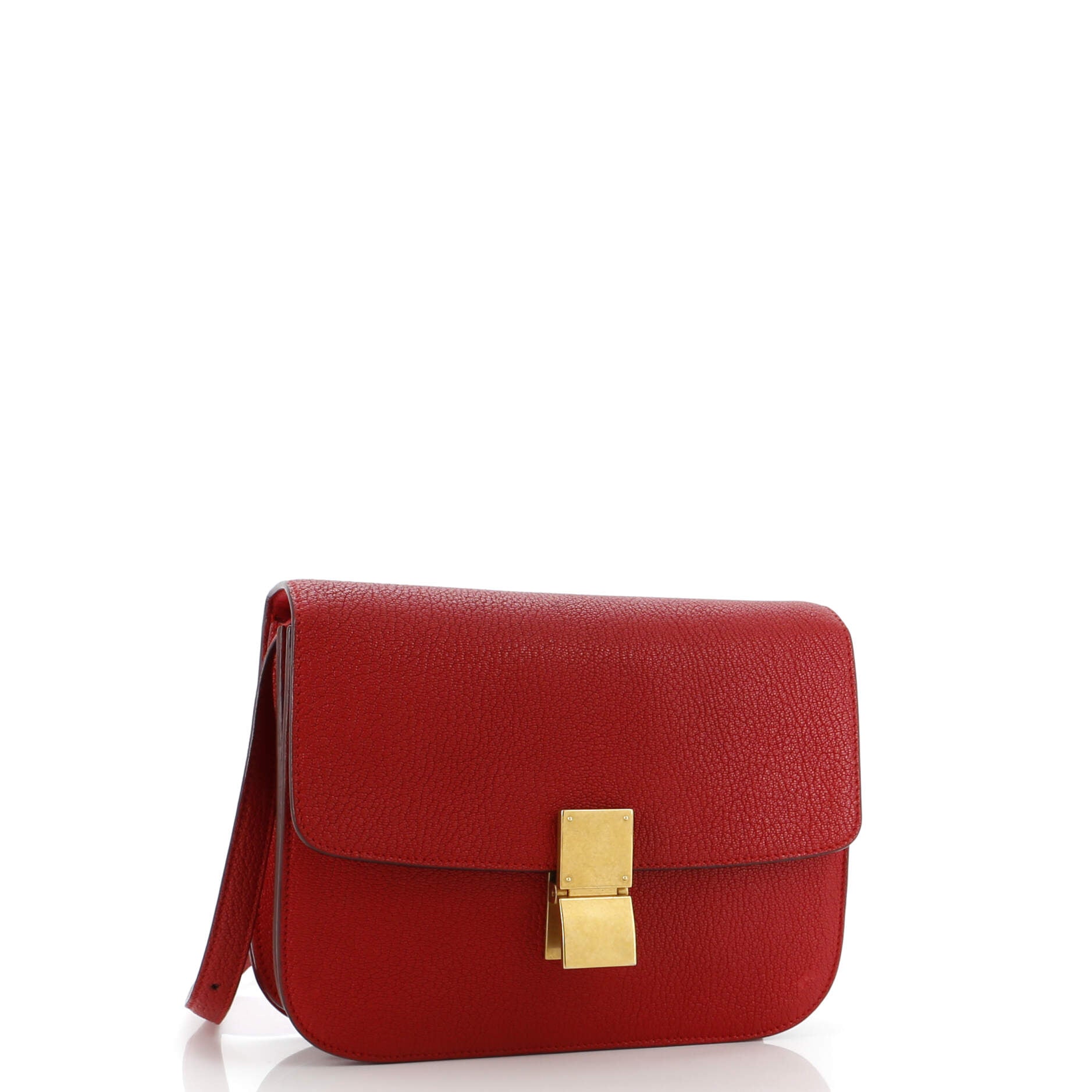 Classic Box Bag Grainy Leather Medium