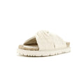 Women's Dtwist Slide Espadrilles Cannage Quilt Leather