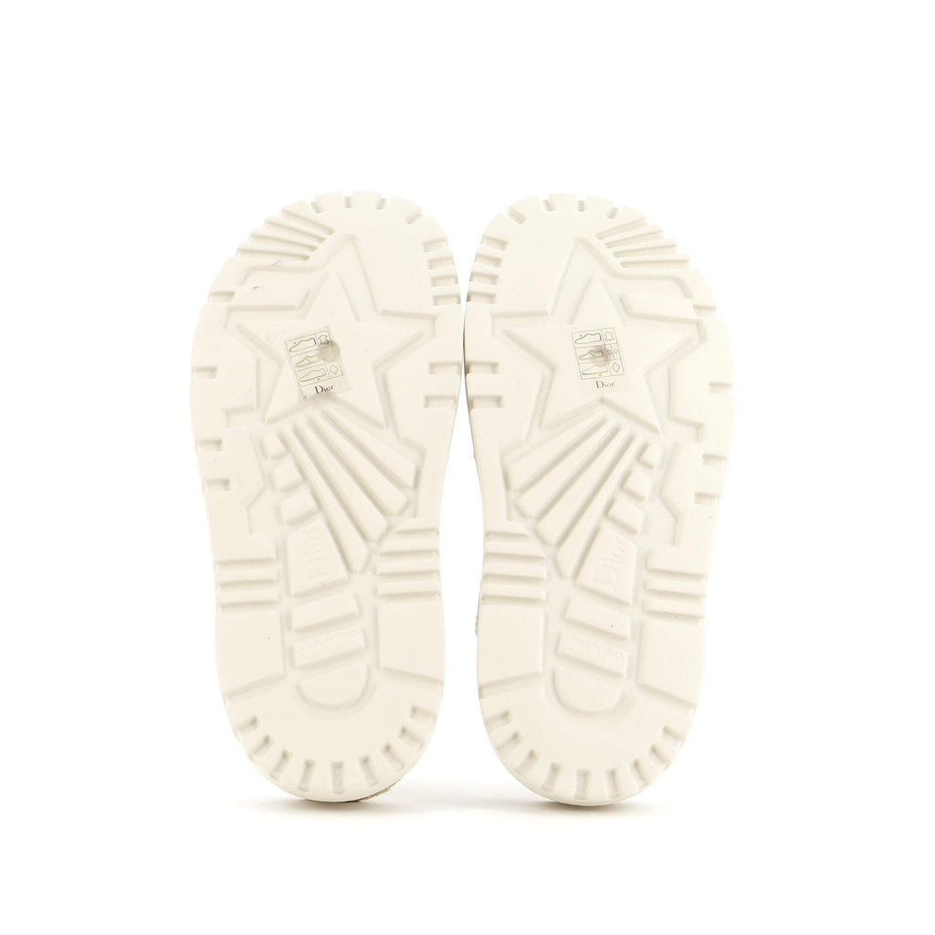 Women's Dtwist Slide Espadrilles Cannage Quilt Leather