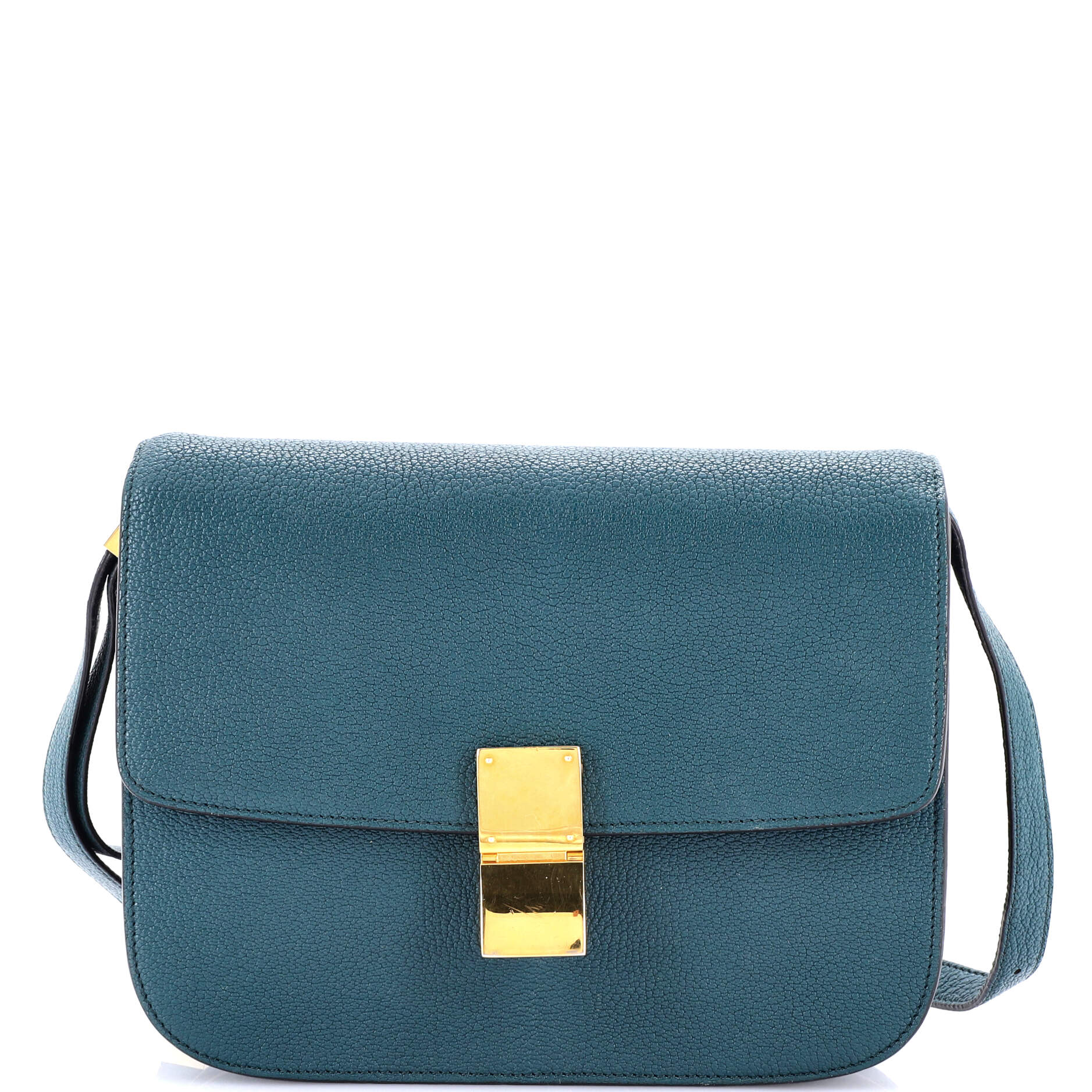 Classic Box Bag Grainy Leather Medium