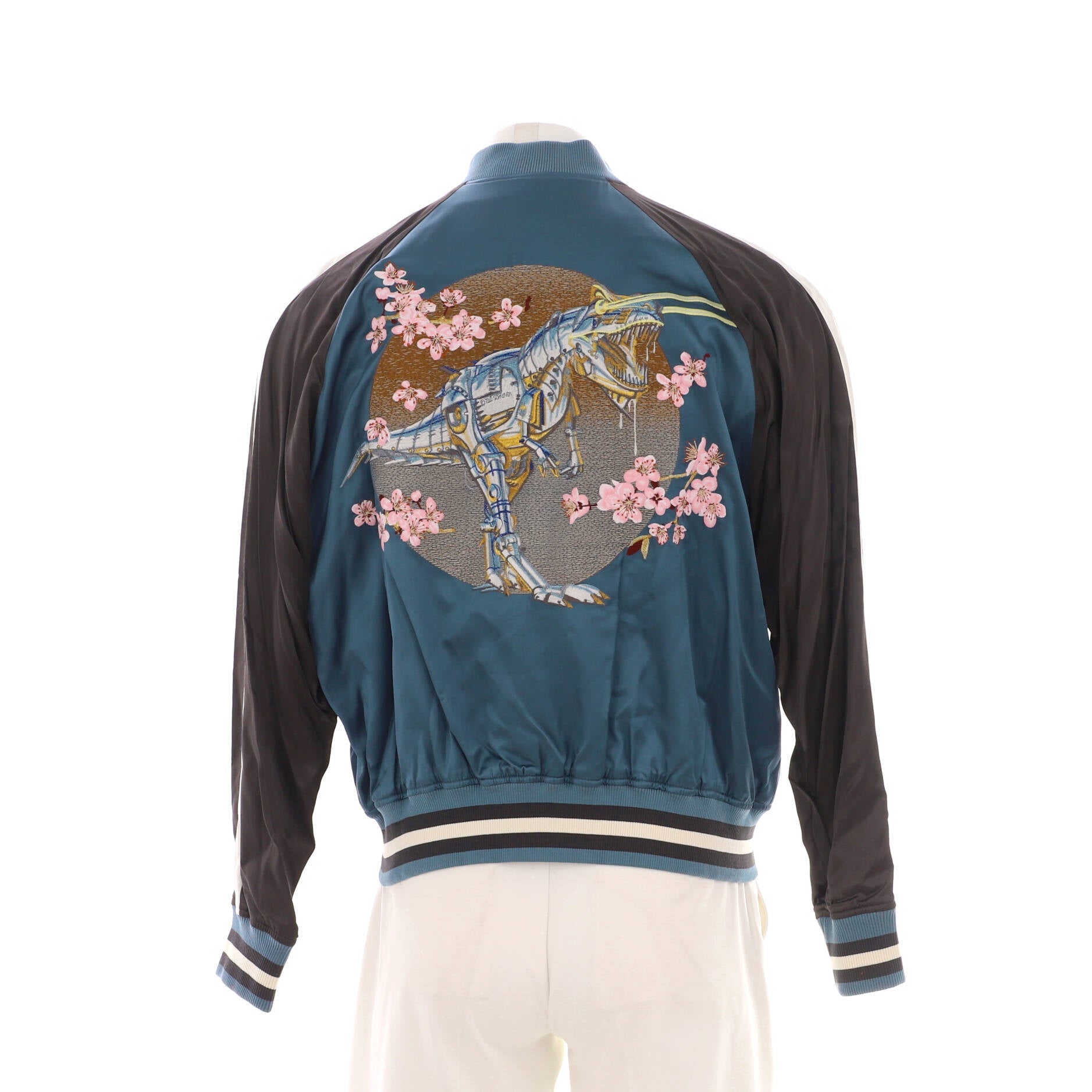 Men's Sorayama Bomber Jacket Embroidered Viscose
