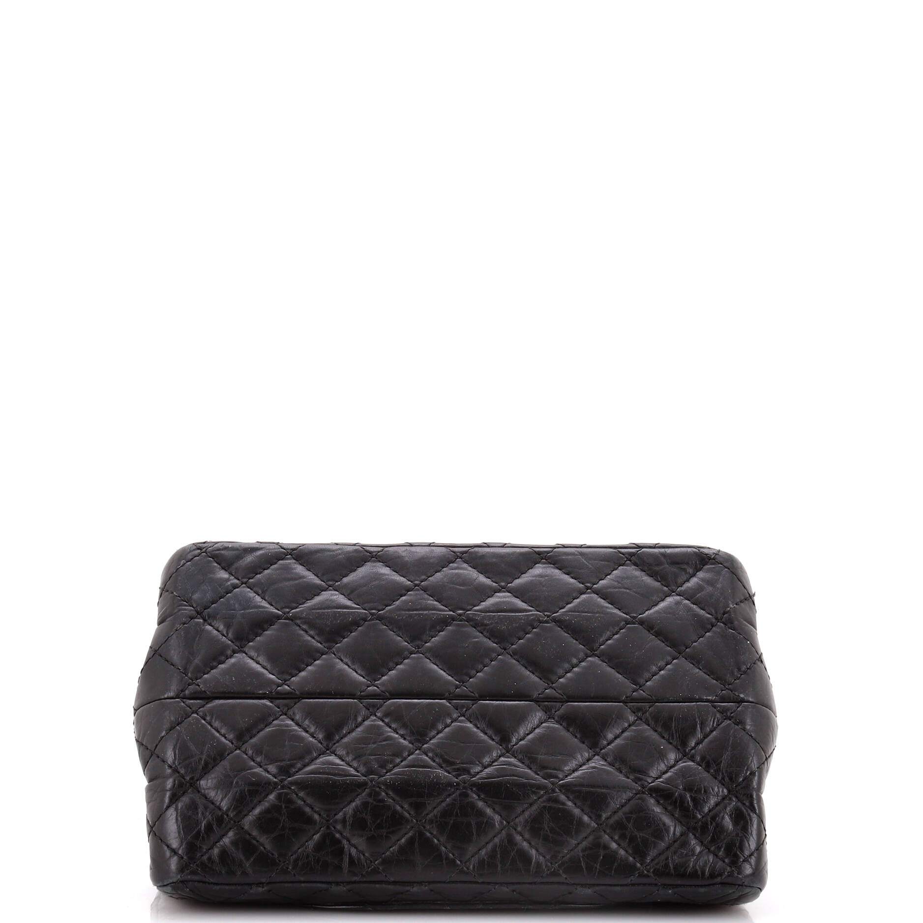 Reissue 2.55 Double Compartment Flap Bag Quilted Aged Calfskin 225