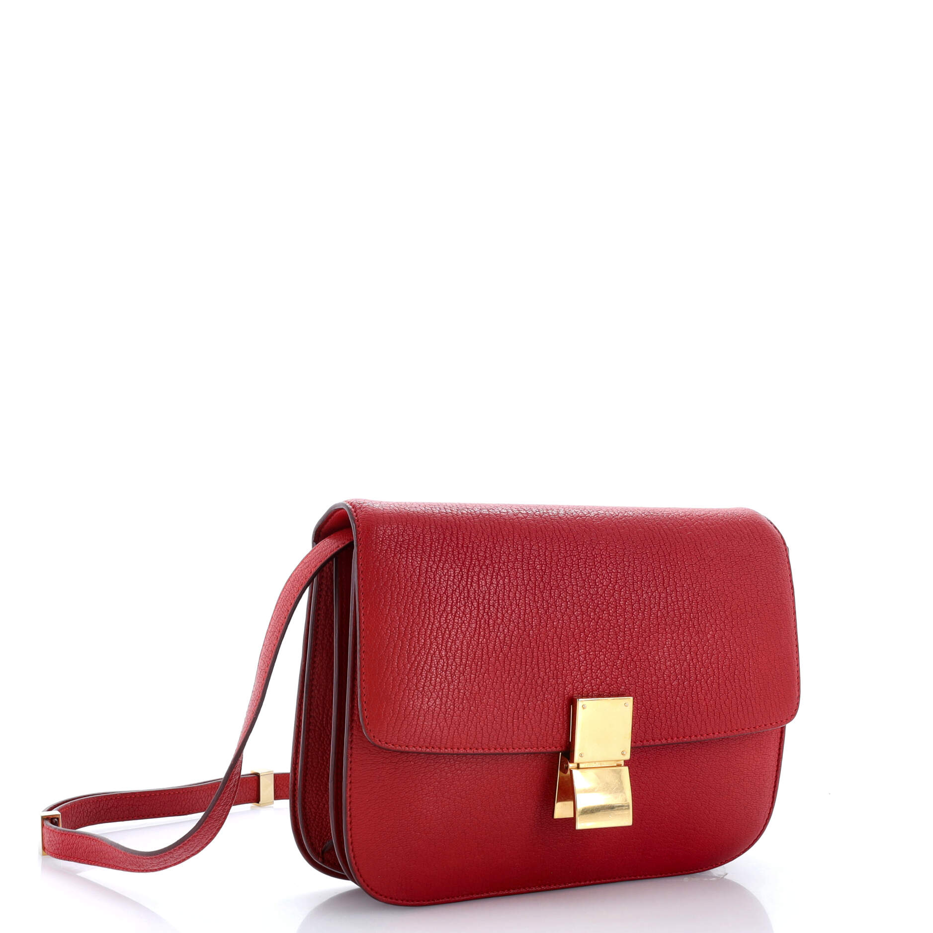 Classic Box Bag Grainy Leather Medium